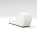 Копия кресла Tantra Chair, Экокожа, Светло-Молочное13